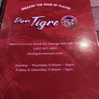 Don Tigre Mexican - Mexican Near Me - Owings Mills, Maryland Don Tigre Mexican - Mexican Near Me - Owings Mills, Maryland