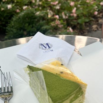 Lady M Cake Boutique - Green tea and Passion fruit - Desserts Near Me - New York, New York Lady M Cake Boutique - Green tea and Passion fruit - Desserts Near Me - New York, New York