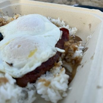 Stacks Pancake House - Loco Moco with longanisa - Breakfast & Brunch Near Me - Dana Point, California