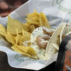 Beef 'O' Brady's - Shrimp tacos