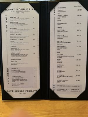 Menu photo 8 Koloa Pizza Kitchen + Bar Koloa, HI Menu photo 8 Koloa Pizza Kitchen + Bar Koloa, HI
