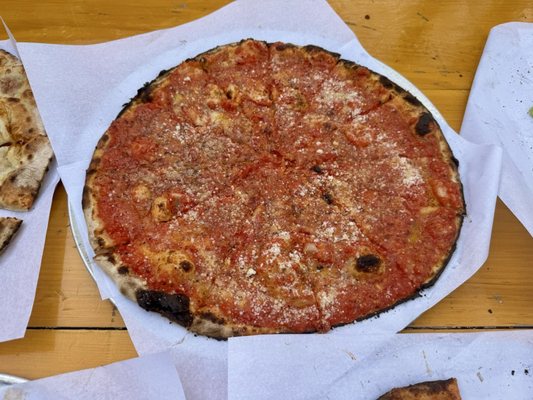 Big Green Truck Pizza by null