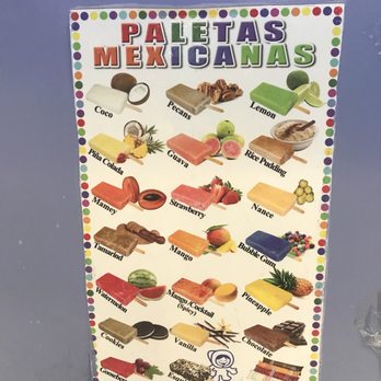 Fruityland Ice Cream - a poster of mexican ice cream - Ice Cream & Frozen Yogurt Near Me - Chicago, Illinois