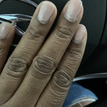 Passion Nail Spa - Looks like shit after it fully dried FYI pics were taken 3days after - Nail Salons Near Me - Mansfield, Massachusetts