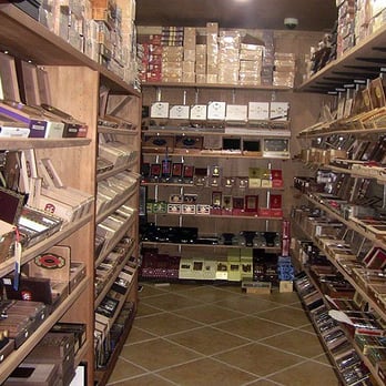 PCB Cigars - Look at that selection - Cigar Bars Near Me - Panama City Beach, Florida
