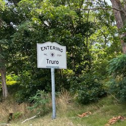 Truro Town of - Entering Truro, Massachusetts.