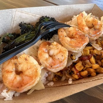 Spit Fyre Grill - Shrimp skewer (Astrid shrimp bowl) - Barbeque Near Me - Orlando, Florida Spit Fyre Grill - Shrimp skewer (Astrid shrimp bowl) - Barbeque Near Me - Orlando, Florida