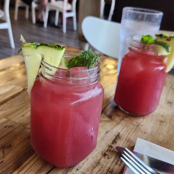 The Cafe - Watermelon cucumber lime fresh juice - Sandwiches Near Me - Key West, Florida The Cafe - Watermelon cucumber lime fresh juice - Sandwiches Near Me - Key West, Florida