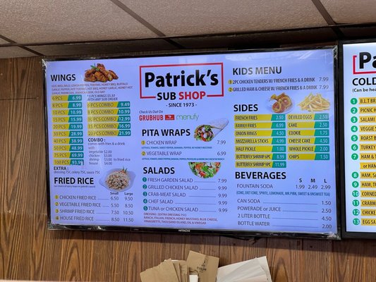 Patrick's Sub Shop by null