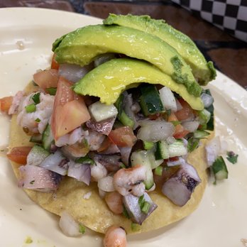 Casa Tlaquepaque - Tostada de ceviche - Mexican Near Me - Las Vegas, Nevada