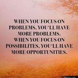 Wolf Family Chiropractic - Focus on the positive things and good things will happen to you