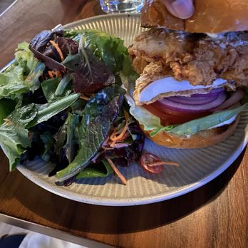 Farley - Buttermilk Fried Chicken Sandwich - Bars Near Me - Sausalito, California