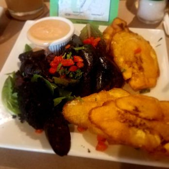 Rice and Beans - Blood pudding sausage very delicious - Puerto Rican Near Me - Wesley Chapel, Florida Rice and Beans - Blood pudding sausage very delicious - Puerto Rican Near Me - Wesley Chapel, Florida