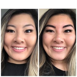 Microblading Artistry - Permanent MakeUp Studio - Before and after (will post final picture after 4w once retouch and fading)