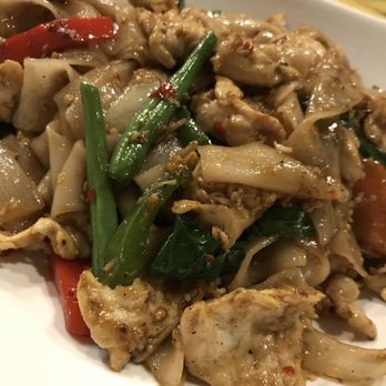 Crying Thaiger - Pad kee mow with chicken - Thai Near Me - Malden, Massachusetts Crying Thaiger - Pad kee mow with chicken - Thai Near Me - Malden, Massachusetts