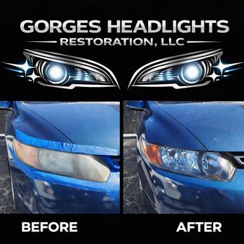 Gorges Headlights Restoration - Headlight Restoration - Auto Detailing Near Me - Palm Harbor, Florida