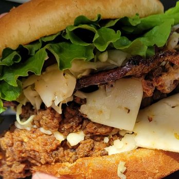 Food Dudes! - a chicken sandwich with cheese and lettuce - Specialty Food Near Me - Holmen, Wisconsin Food Dudes! - a chicken sandwich with cheese and lettuce - Specialty Food Near Me - Holmen, Wisconsin