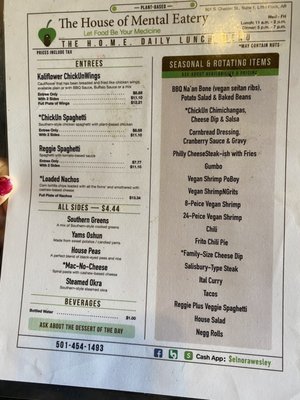 H.O.M.E Vegan Restaurant by null