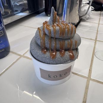 Koke - black sesame soft serve - Coffee & Tea Near Me - New York, New York Koke - black sesame soft serve - Coffee & Tea Near Me - New York, New York