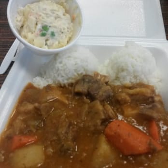 Pine Tree Cafe - Oxtail stew with rice and mac salad - Breakfast & Brunch Near Me - Kailua-Kona, Hawaii Pine Tree Cafe - Oxtail stew with rice and mac salad - Breakfast & Brunch Near Me - Kailua-Kona, Hawaii