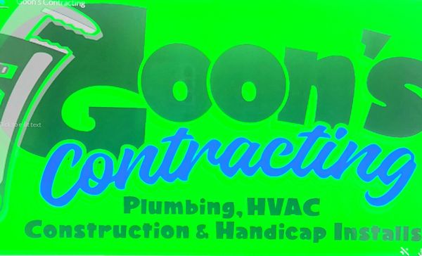 Goon's Contracting Plumbing HVAC