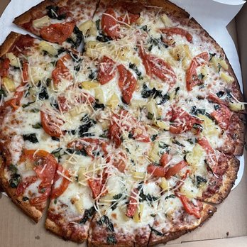 Crust Pizza Co. - Louetta - Margarita pizza with pineapple - Pizza Near Me - Houston, Texas