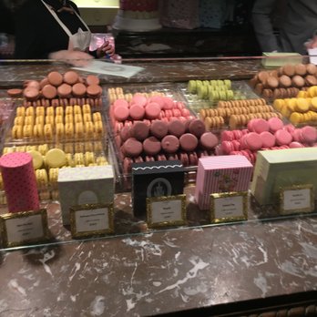 Ladurée - golden goodness with a golden price tag!! - Macarons Near Me - Paris, 75