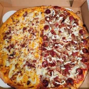 Scuola Pizza - Half big nick half The Spartan - Pizza Near Me - Gainesville, Florida