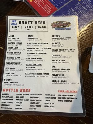 Menu photo 1 Wallbangers Burger Bar McAllen, TX