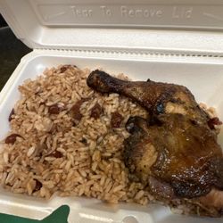 One Love - Jerk chicken dinner!