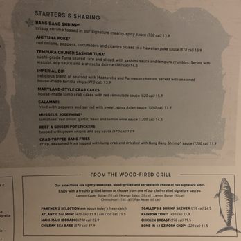 Bonefish Grill - Menu - Seafood Near Me - Orlando, Florida Bonefish Grill - Menu - Seafood Near Me - Orlando, Florida