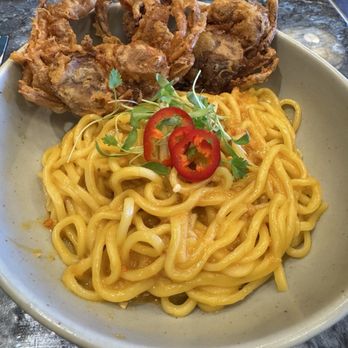 Chao - Soft shell Crab and Pasta - Asian Fusion Near Me - Honolulu, Hawaii Chao - Soft shell Crab and Pasta - Asian Fusion Near Me - Honolulu, Hawaii