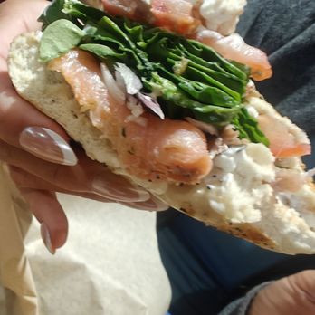 Deep Creek Coffee Company - Auyo-Lox Bagel - Coffee & Tea Near Me - Springdale, Utah