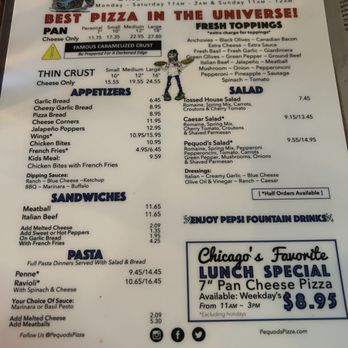 Pequod's Pizza - Menu - Pizza Near Me - Chicago, Illinois