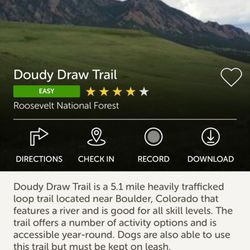Doudy Draw Trail
