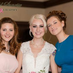 Beauty Branding Studios - My maid of honor(just hair) myself hair and makeup and my sister (hair and makeup)