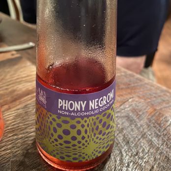 Husk - I don't drink so the non-alcoholic Phony Negroni was a nice find! - Southern Near Me - Nashville, Tennessee Husk - I don't drink so the non-alcoholic Phony Negroni was a nice find! - Southern Near Me - Nashville, Tennessee