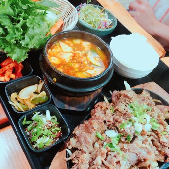 Hancook - Bulgogi with tofu soup combo - Korean Near Me - Oakland, California Hancook - Bulgogi with tofu soup combo - Korean Near Me - Oakland, California