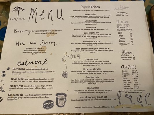 Menu photo 4 Lucky Tree Raleigh, NC