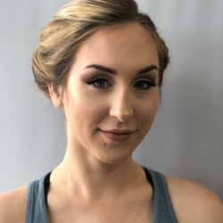 Soft party makeup