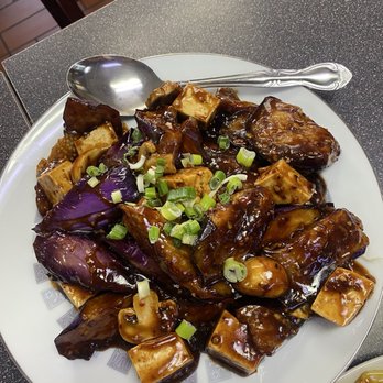 May Lee Chinese Restaurant - 魚香茄子 / Szechuan Eggplant with Tofu - Chinese Near Me - San Francisco, California May Lee Chinese Restaurant - 魚香茄子 / Szechuan Eggplant with Tofu - Chinese Near Me - San Francisco, California