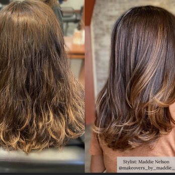 I Capelli Salon - Before/After Fall color by Maddie - Hair Stylists Near Me - Sioux Falls, South Dakota I Capelli Salon - Before/After Fall color by Maddie - Hair Stylists Near Me - Sioux Falls, South Dakota