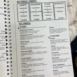 Le Cèdre - Menu lunch specials