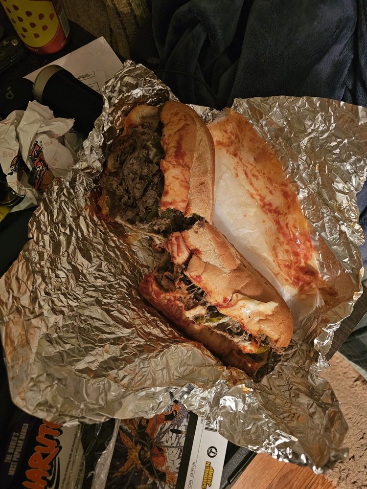 Food from Vesuvio's Pizzeria