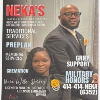 Neka's - Funeral Services & Cemeteries Near Me - Milwaukee, Wisconsin