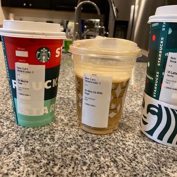 Starbucks - Requested an add shot on the venti instead they put it on the hot mocha....smh - Coffee & Tea Near Me - Las Vegas, Nevada