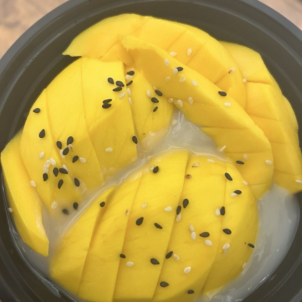 Ahan Lao - 40. Sweet Mango Sticky Rice - Laotian Near Me - Chula Vista, California Ahan Lao - 40. Sweet Mango Sticky Rice - Laotian Near Me - Chula Vista, California