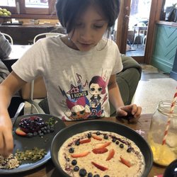 The Seasonal Garden Cafe Norwood - Porridge and fruit etc