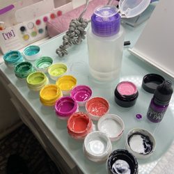 Queen Bree Nails - My desk at all times