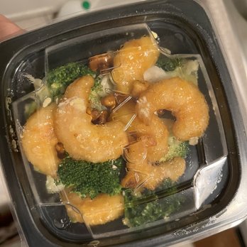 Panda Express - Bowl: Honey walnut shrimp over steamed veggies - Chinese Near Me - San Diego, California Panda Express - Bowl: Honey walnut shrimp over steamed veggies - Chinese Near Me - San Diego, California